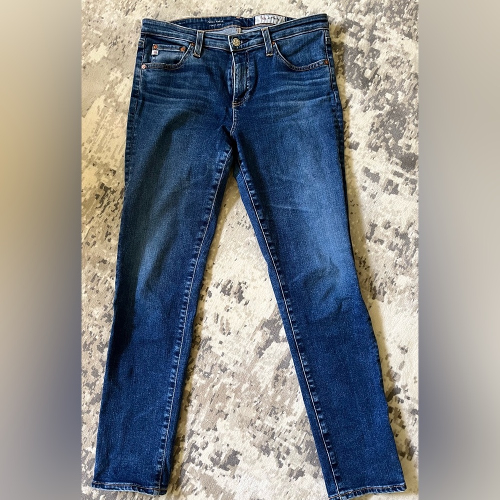 AG Prima Ankle Dark Wash Jeans Size 30